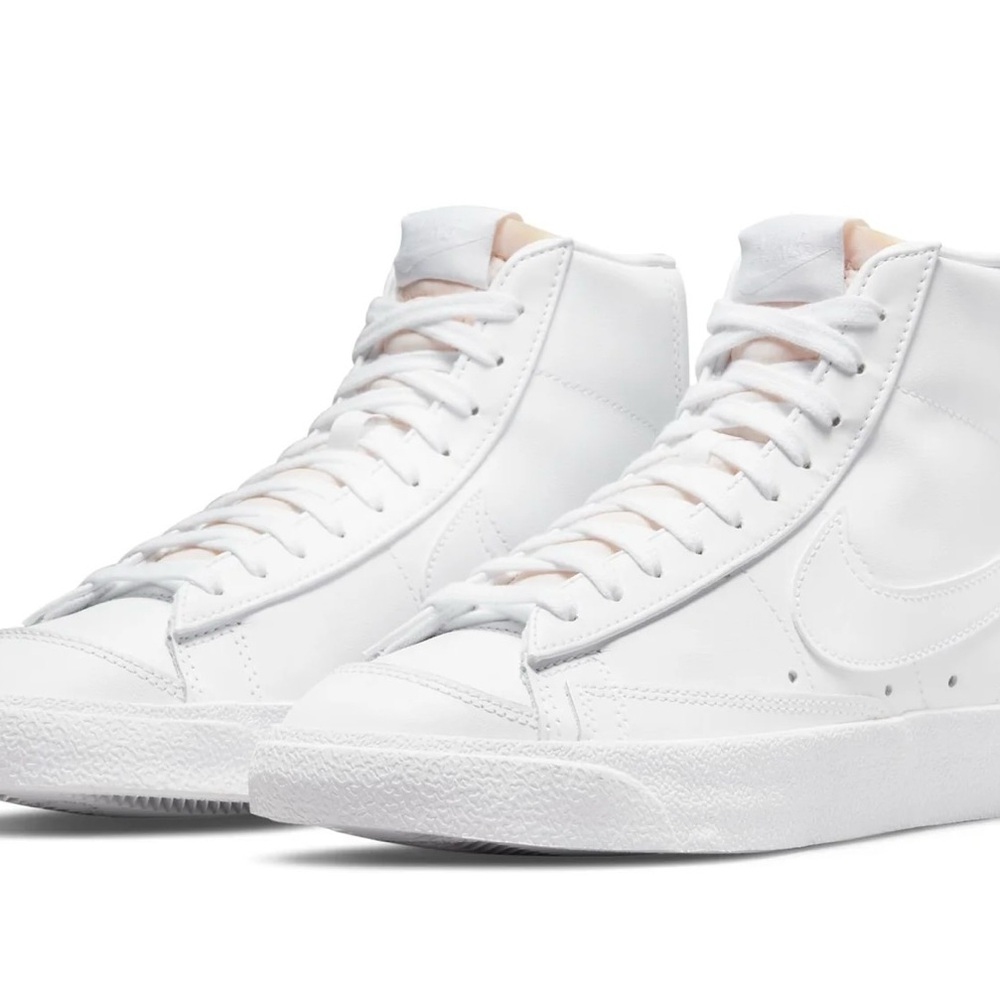 Nike White High-Top Women's Athletic Shoes